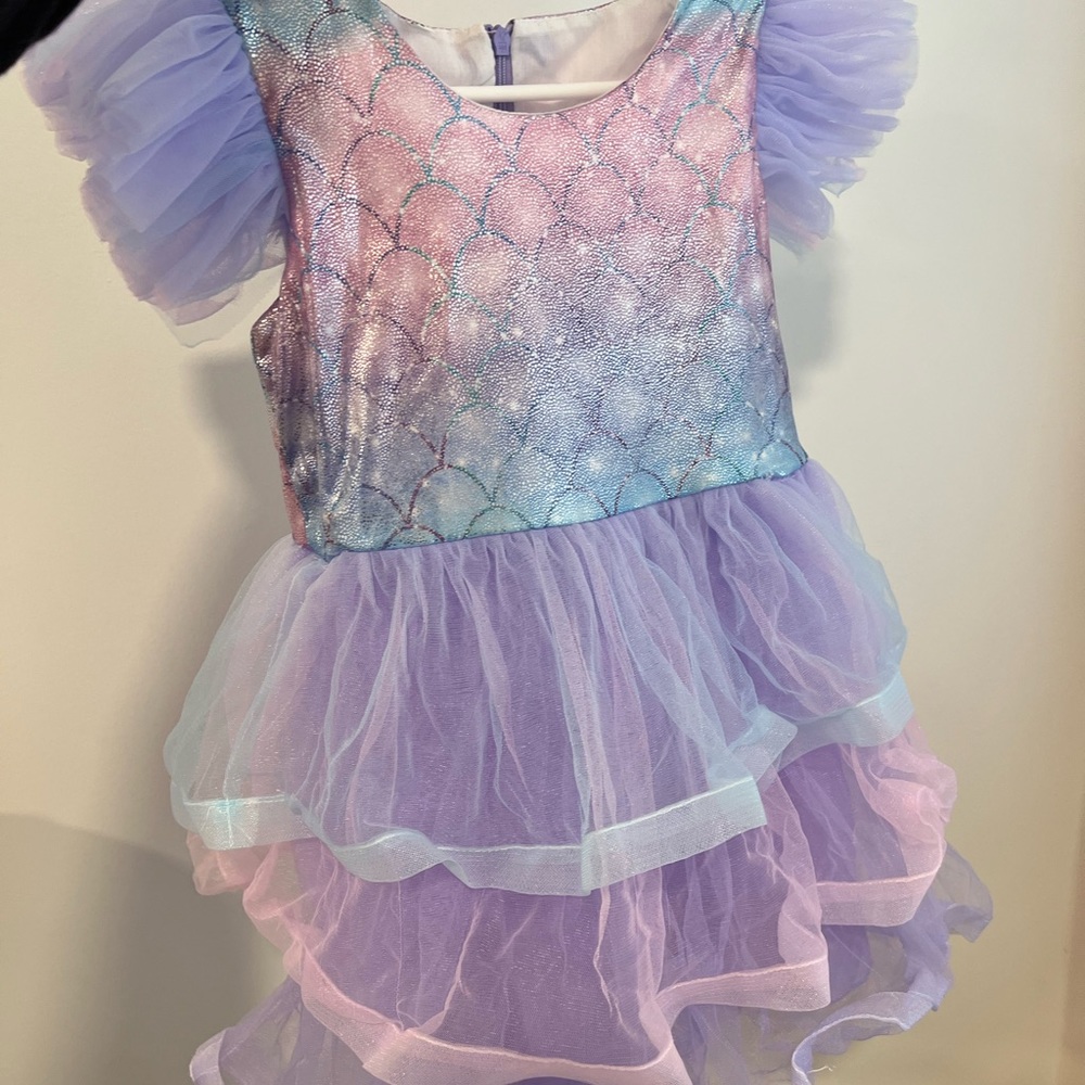 Mermaid toddler party dress